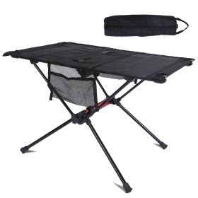 Portable Aluminum Folding Table for Camping Picnic Beach with Carry Bag