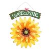 Yellow African Daisy Iron Wall Art