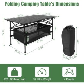 Lightweight Folding Camping Table with Carry Bag