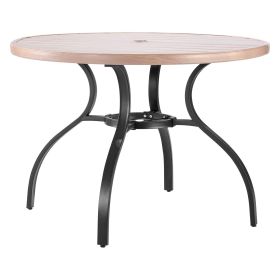 VEVOR Outdoor Patio Dining Table, 41 inch Round