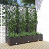 Garden Planter Black Polypropylene Large Planters