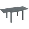 Outsunny Extendable Outdoor Dining Table 6-8 people
