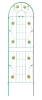 2 Pack Metal Garden Trellis Rustproof Trellis for Climbing Plants Outdoor Flower Support Green