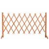 Garden Trellis Fence Orange  Solid Firwood