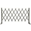 Garden Trellis Fence Gray