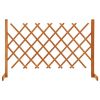 Garden Trellis Fence Orange Firwood