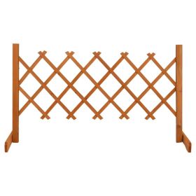 Garden Trellis Fence Orange