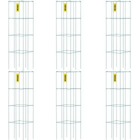 VEVOR Tomato Cages, 6 Packs Square