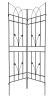 4 Pack Metal Garden Trellis 71" x 17.7" Black