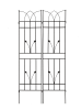 Black 2 Pack Metal Garden Trellis