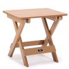TALE Folding Adirondack Side Table – All-Weather Square Outdoor Table