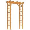 Outsunny 85" Wooden Garden Arbor