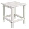 White Adirondack Side Table