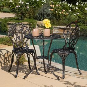 NASSAU CAST 3PC BISTRO SET