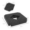 Outsunny 4 Piece Patio Cantilever Umbrella Base Weight Set