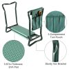 Foldable Garden Kneeler Seat Soft Cushion Pad Tools Pouch