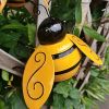 4pcs; Metal Wall Art; Metal Bumble Bee Wall Decor