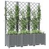 Garden Planter Light grey Polypropylene