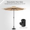 27lbs Patio Market Umbrella Base Stand