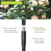 6.2ft Garden Obelisk Trellis, Black