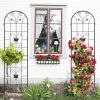 2 Pack Metal Garden Trellis