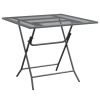 Garden Table Anthracite Expanded metal mesh Large Durable