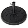 40LBS 21.5Inch Round Outdoor Umbrella Base