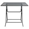 Garden Table Anthracite Expanded metal mesh Large Durable