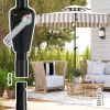 8.6ft Patio Umbrella – Vented 2-Tier