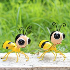 2pcs/set, Metal Bee Decorations (Style: 2pcs)