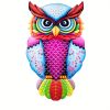 1pc Metal Owl Wall Decor, Outside Garden Decoration