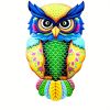1pc Metal Owl Wall Decor, Outside Garden Decoration