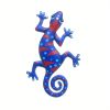 1pc Metal Gecko Wall Art Decor