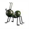 1pc Metal Ant Ornament Colorful Cute Insect