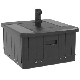 Outsunny 3-in-1 Outdoor Umbrella Base (Color: as Pic)