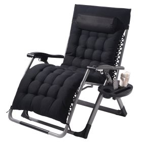 VEVOR Zero Gravity Chair 33"  Recliner Lounge Chair (Width: 33", Color: BLACK)