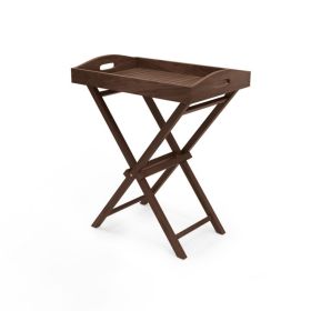 Side Table Coffee Table for Patio and Garden (Type: Side Table, Color: Teak)