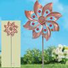 1pc Wind Spinner With Garden Stake