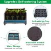 Raised Garden Bed Plant Growth Box with Self-watering System Elevated