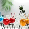 1pc Metal Ant Ornament Colorful Cute Insect